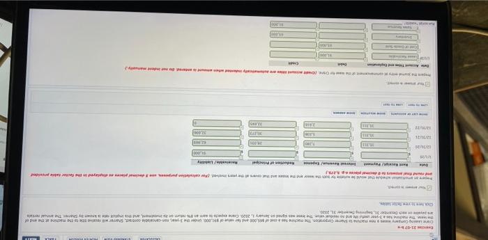 a cost of $65.000 and for alle of $99.000. Under the year,