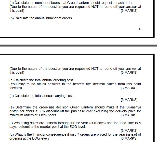 that it will sell 10 000 beers per year which it will