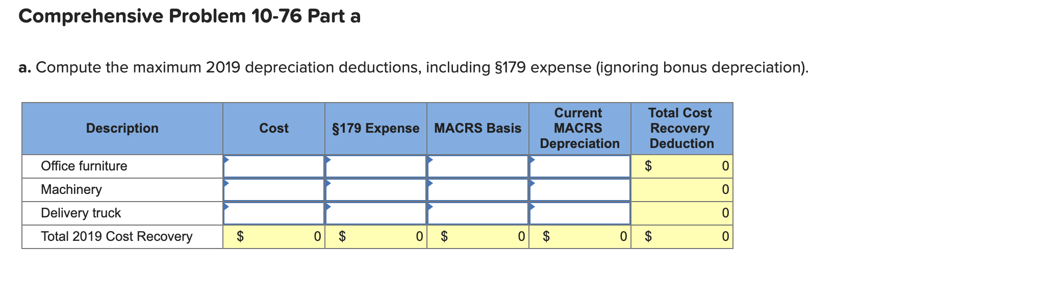 LO 10-4, LO 10-5) (The following information applies to the questions displayed