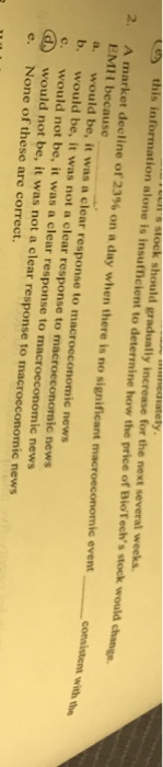  should gradually increase for the next several weeks. ion alone is