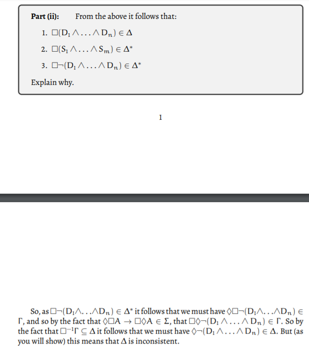 will walk through, step by step, the argu- ment showing that if