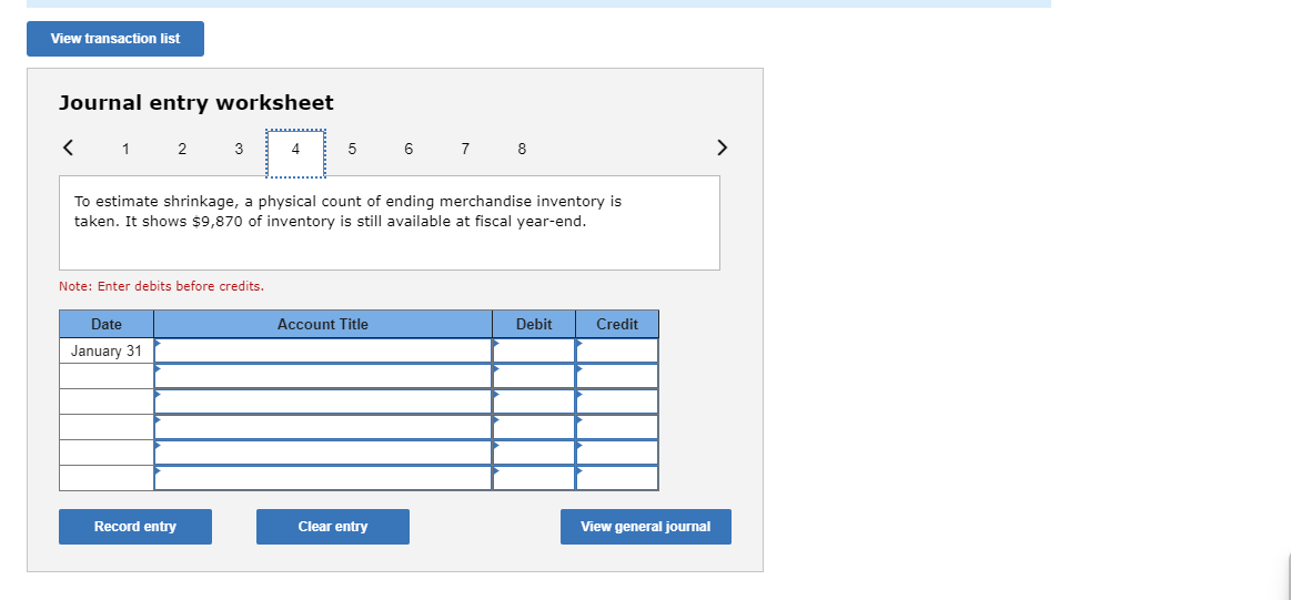 general and administrative activities. Walker Company uses a perpetual inventory system. Descriptions