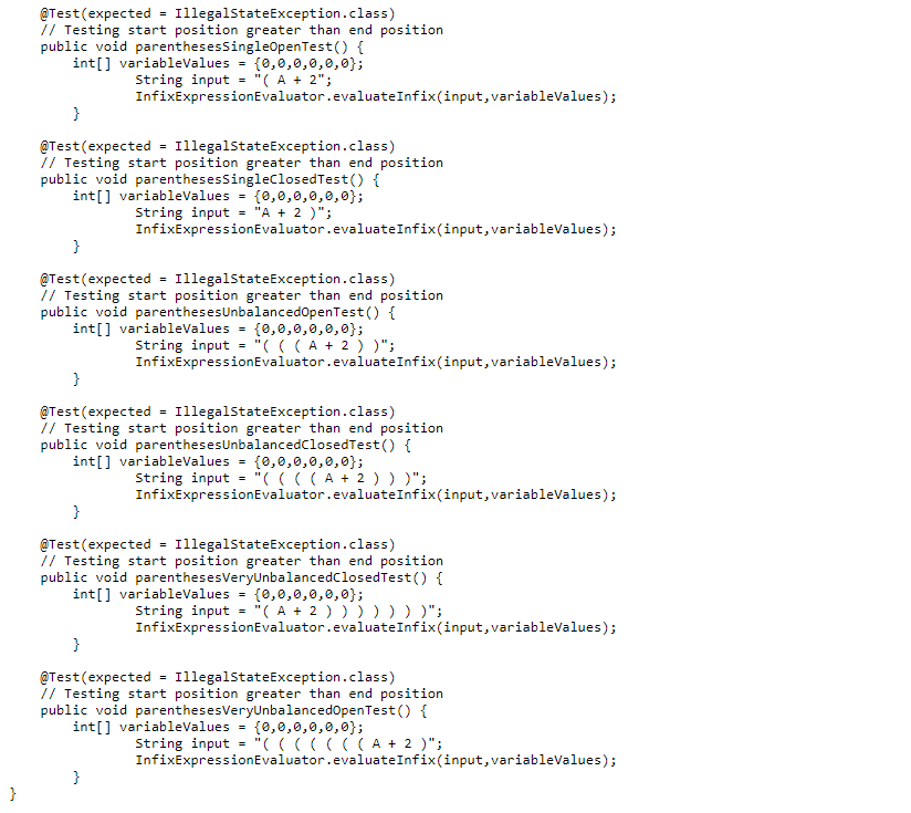 expression operatorStack a new empty stack valueStack-a new empty stack while Cinfix