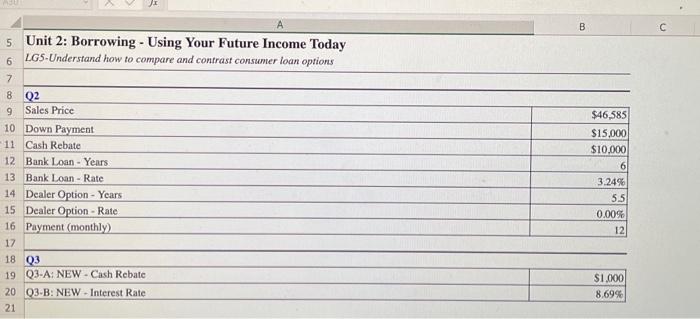 projects will be submitted through Excel. The "Info Sheet" (where you're now)