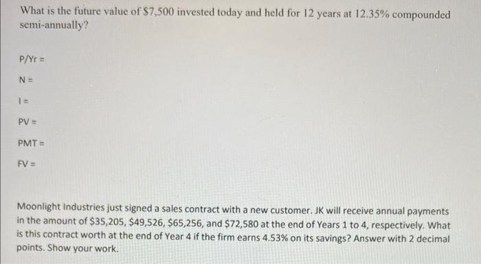 Can you please explain how you worked out the problems using a