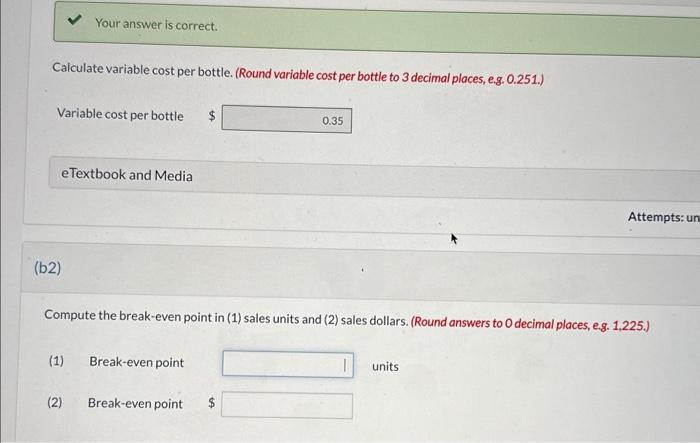-ounce bottie to retailers. For the year 2022, management estimates the following