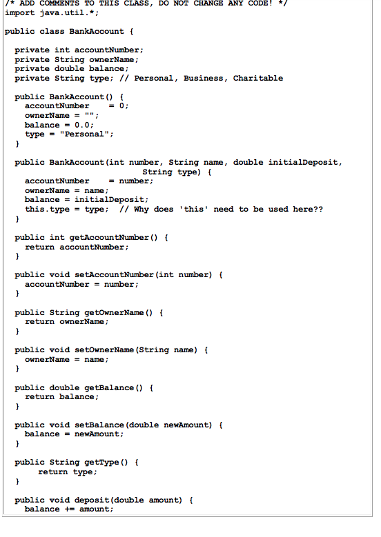 Hello everybody. Below I have attached a code and we are supposed
