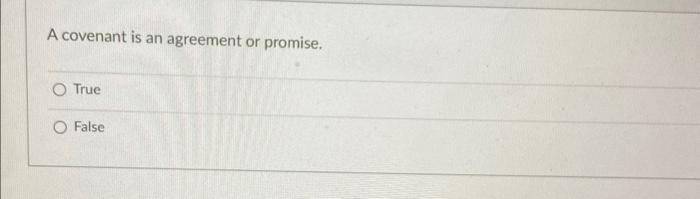 is a guarantee made by a grantor in a deed. True False