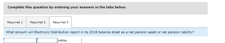 to pensions on January 1, 2018. but at the end of 2018,