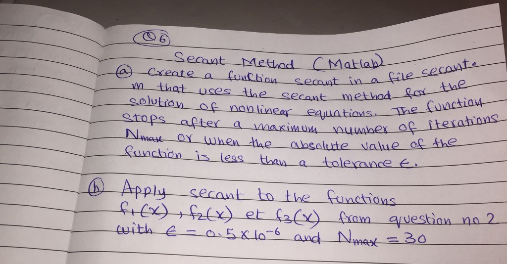  Functions in Q2 are : Please answer with Complete detailed Step