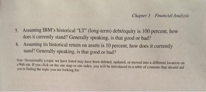 uneven performance. Let's check this out. Go to its Web site, www.ibm.com,