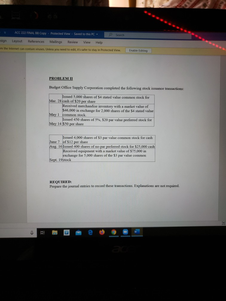  ACC 222 FINAL BB Copy - Protected View . Saved to