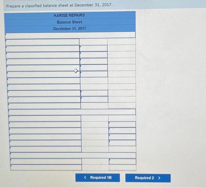 59,000 KARISE REPAIRS Adjusted Trial Balance December 31, 2017 NO Account Title