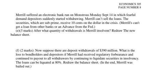 please Question / (12 marks) This question tells a sad tale of