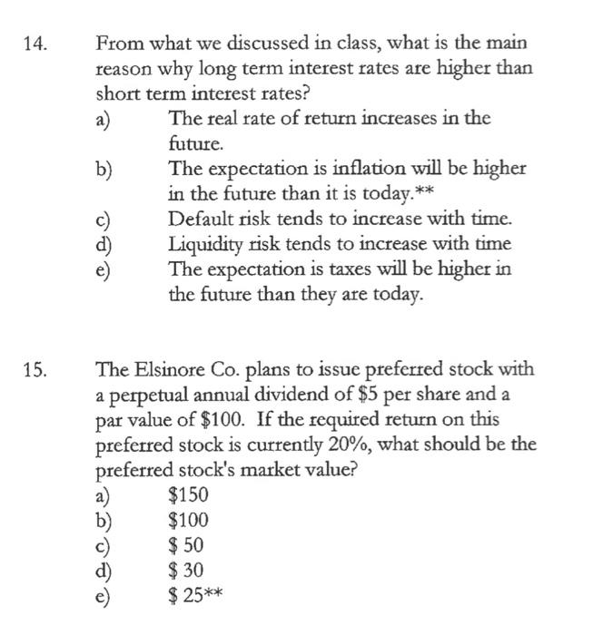  From what we discussed in class, what is the main reason