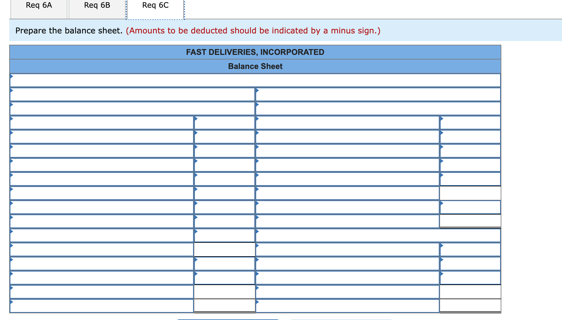sheet at the beginning of the current year is provided below: Two