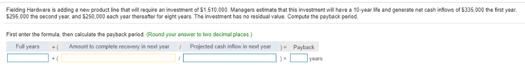 Fielding Hardware is adding a new product line that will require an