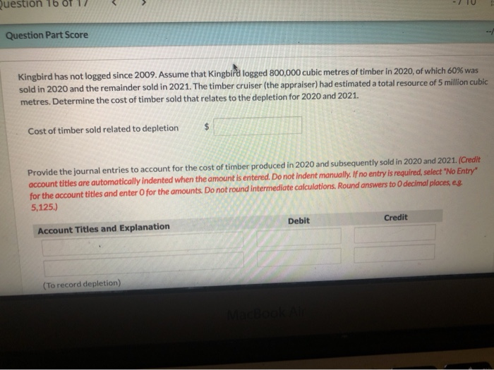 2007 at a cost of $1,000 per hectare. At the time of