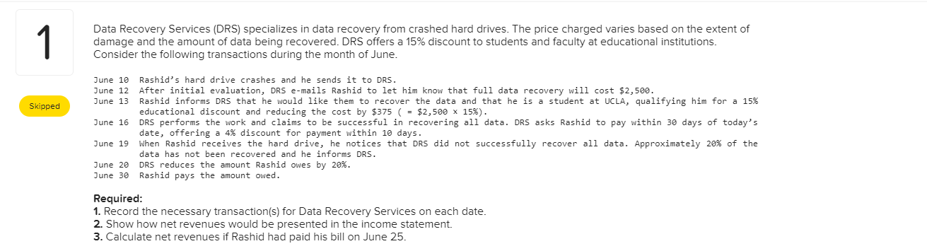  Data Recovery Services (DRS) specializes in data recovery from crashed hard