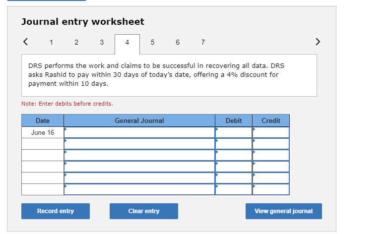 month of June. June 10 Rashid's hard drive crashes and he sends