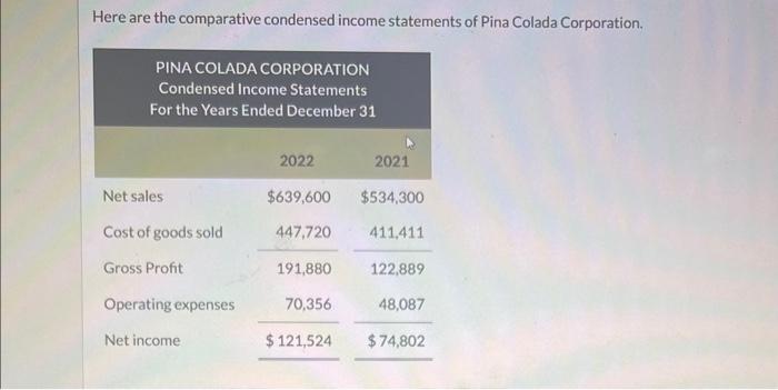 i just values of answer no explaination Here are the comparative