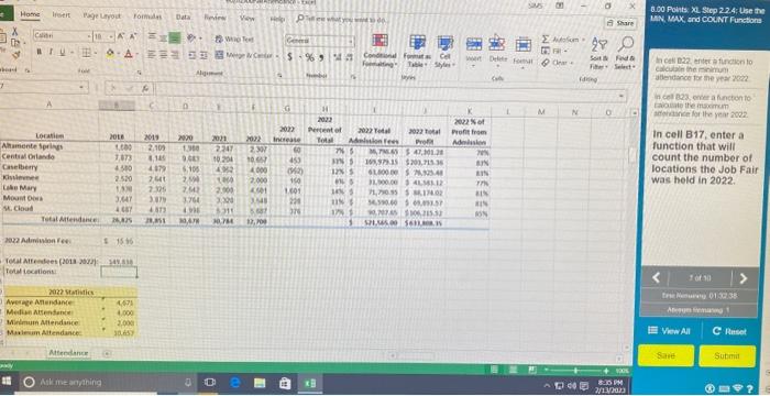  it is not statistics, it is an excell problem 