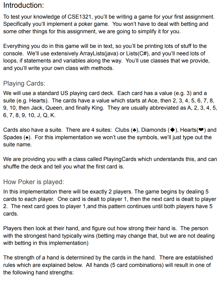 I need the full code in Java and the exact classes. please