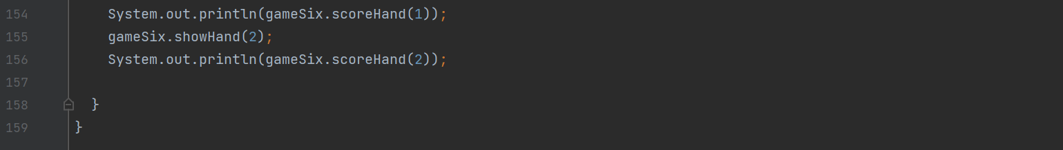 we provide, and you'll write your own class with methods. Playing Cards: