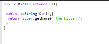 Then write the 4 classes and 1 interface that are required to