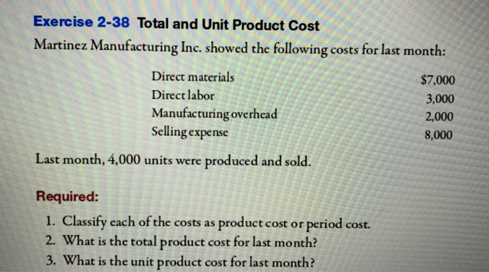 Costs Hummer Company uses manufacturing cells to produce its products (a cell