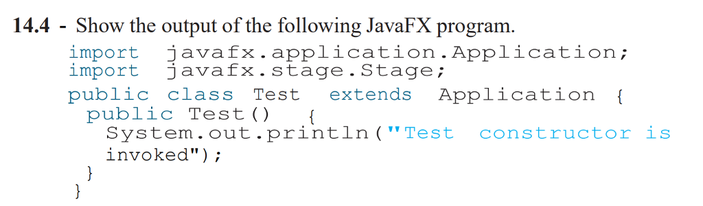 I need help solving this Java programing question, Thanks ! 14.4 -