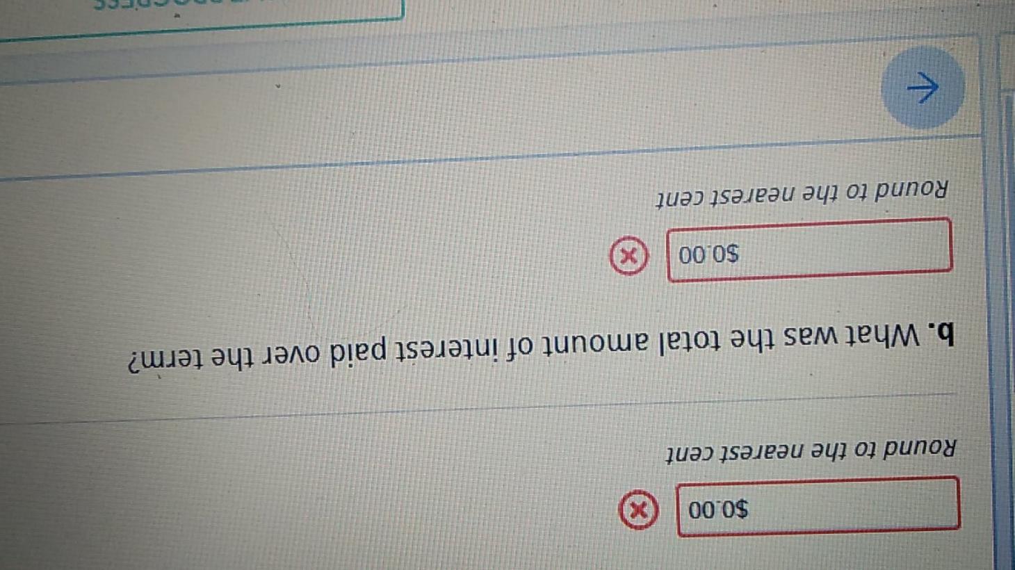 $900.00 and agreed to make month-end payments of $220.00 for the next