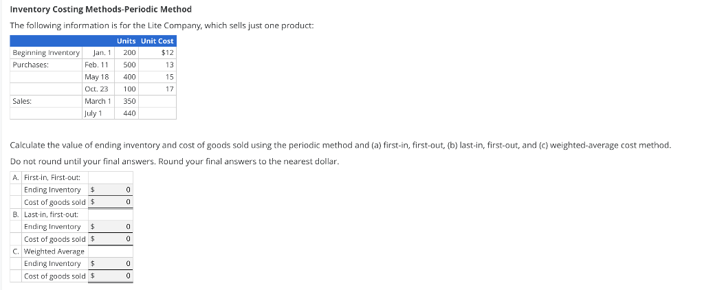 the periodic inventory system for its merchandise inventory. The June 1 inventory