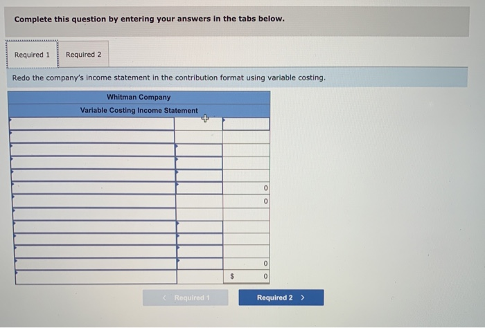 willing to answer all parts. Question 17 Question 18 Whitman Company has
