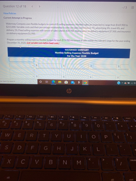  need help with these two problems please Question 12 of 18