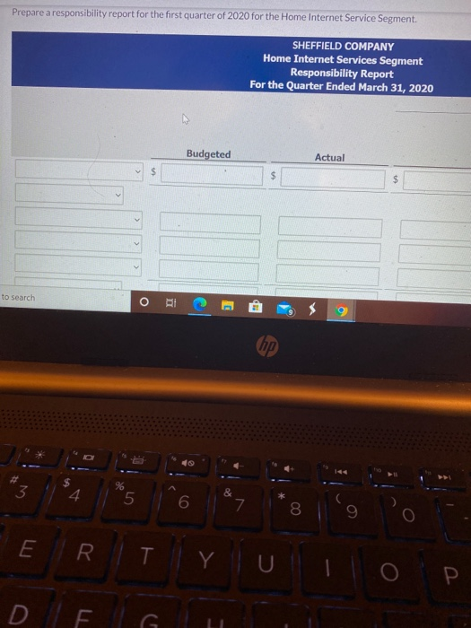 and insurance on delivery equipment $1,900, Prepare a monthly selling expense flexible