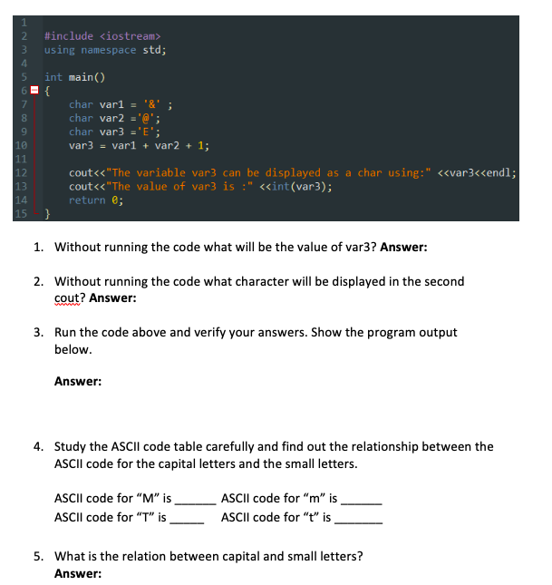  Without running the code what will be the value of var3?