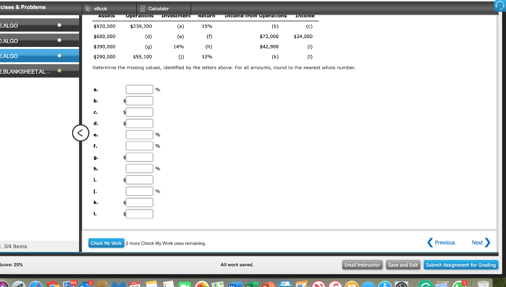 Uberto Company are presented in the following table of rates of return