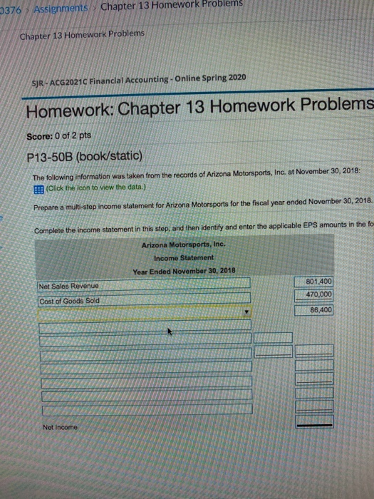  0376 Assignments Chapter 13 Homework Problems Chapter 13 Homework Problems SJR-ACG2021C