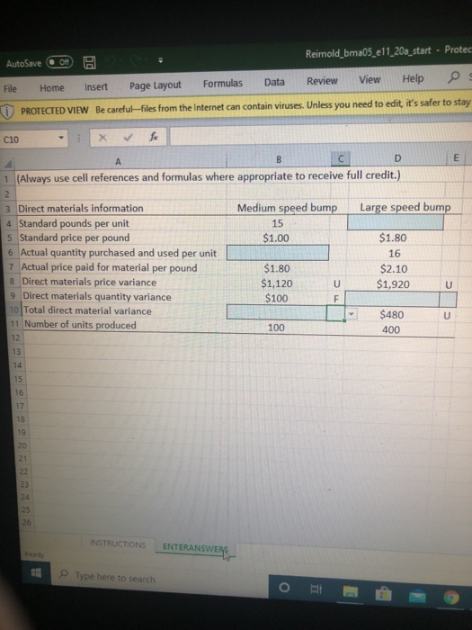 Talley Corporation purchased and used the same quantity of material in producing