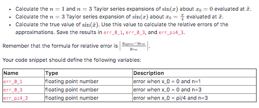 a Taylor Series centered at a number : f(x) = f (PO)