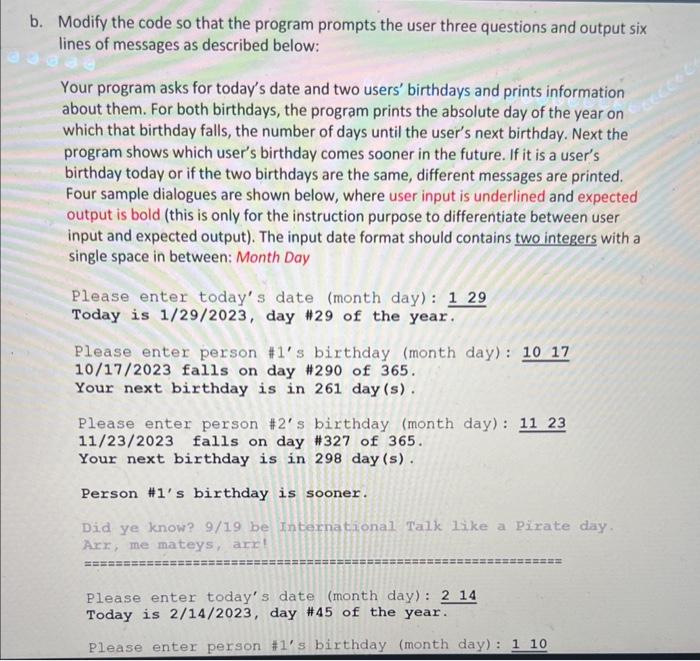 statement or any library function to count the absolute of the year.