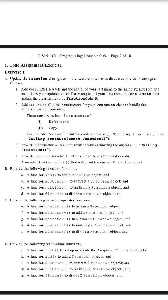 Calling Fraction() C++ PLEASE DO NOT ANSWER WITH OTHER POSTED ANSWERS.