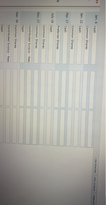 transactions during its first year of operations: & BACK Jan. 6 Jan.