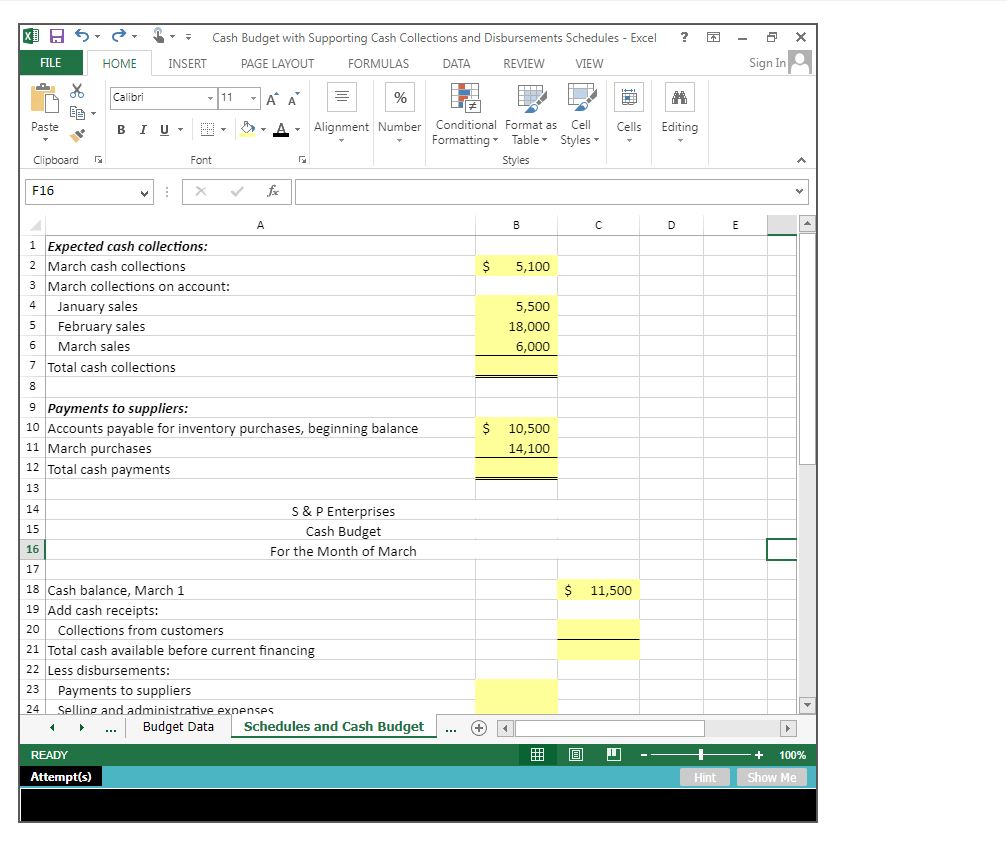 first three months of the year. The Controller has asked you to
