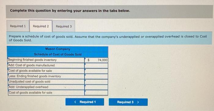 Mason Company: Sales Direct labor cost Raw material purchases Selling expenses Administrative