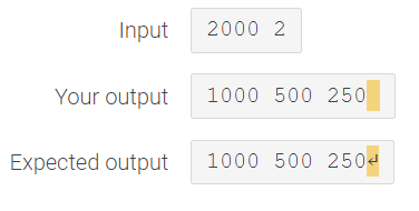 Q: Write a program using integers userNum and divNum as input, and