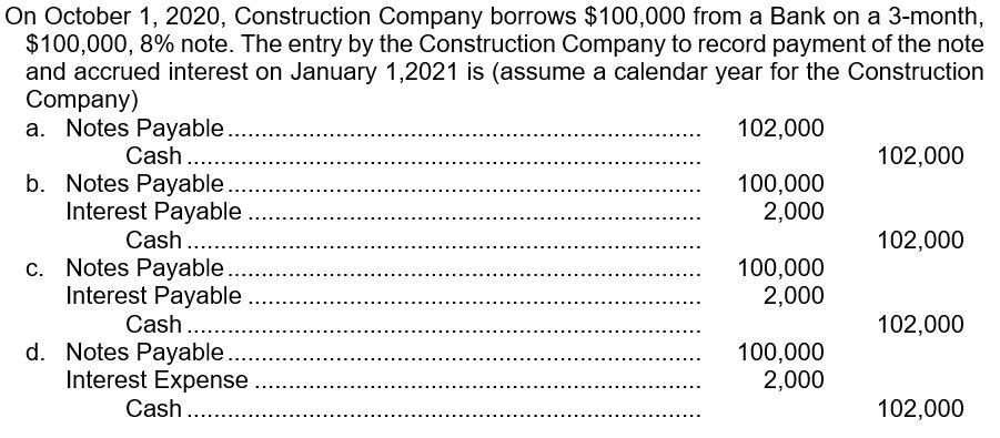 Solve Please with showing steps (ASAP) ANSWER thisQuestion On October 1, 2020,