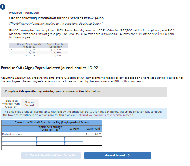 what would be the journal entry as well? Required Information Use the