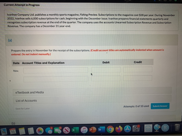  Current Attempt in Progress Ivanhoe Company Ltd. publishes a monthly sports